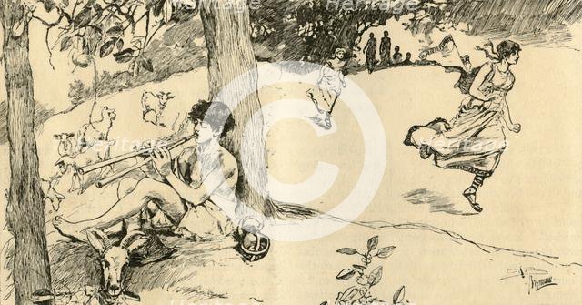 'The Race of the Spartan Girls', 1881. Creator: Unknown.