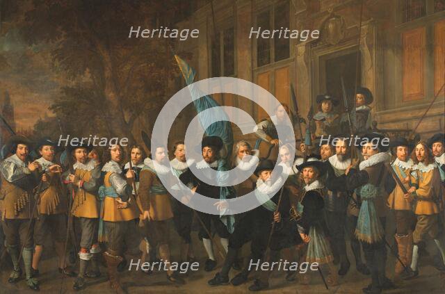 Officers and Other Civic Guardsmen of the IVth District of Amsterdam, under the Command of Captain J Creator: Nicolaes Eliasz Pickenoy.