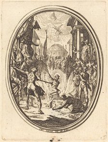 The Martyrdom of Saint Lawrence. Creator: Jacques Callot.
