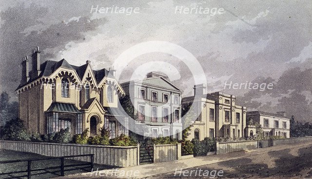 Herne Hill, Camberwell, London, 1825. Artist: Anon