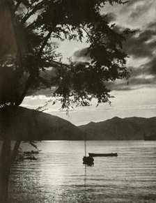 'Lake Chuzenji', 1910. Creator: Herbert Ponting.