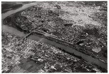 Aerial view of Seville, Spain, from a Zeppelin, 1929 (1933). Artist: Unknown