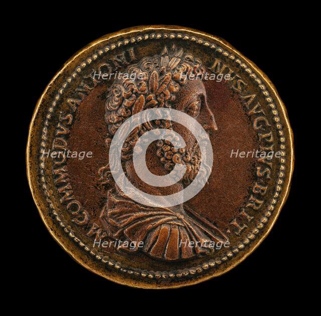 Commodus, Emperor, reigned A.D. 177-192 [obverse]. Creator: Giovanni da Cavino.