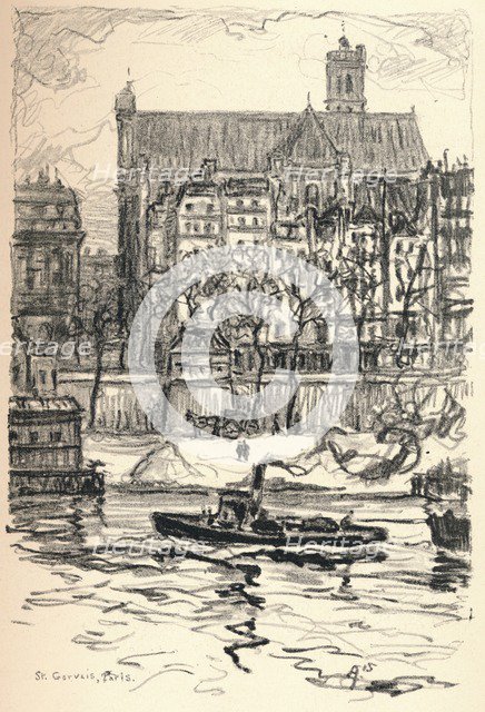 'St Gervais', 1915. Artist: Frank Milton Armington.