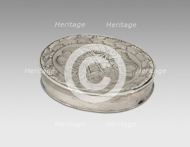 Patch Box, 1710/30. Creator: Unknown.