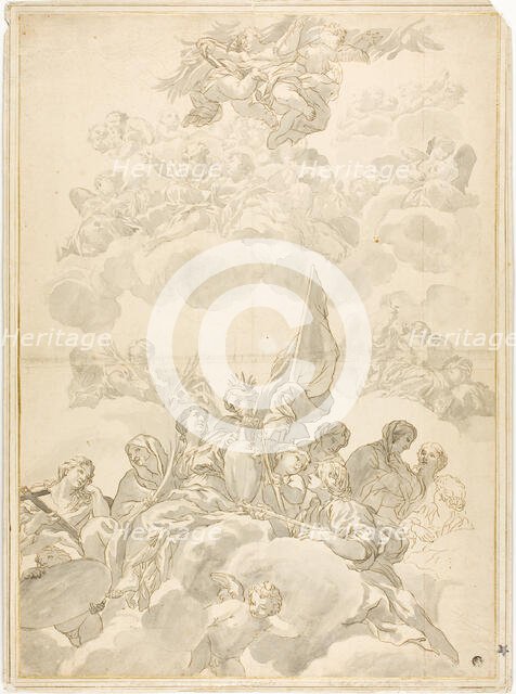 Glorification of Saint, n.d. Creator: Unknown.