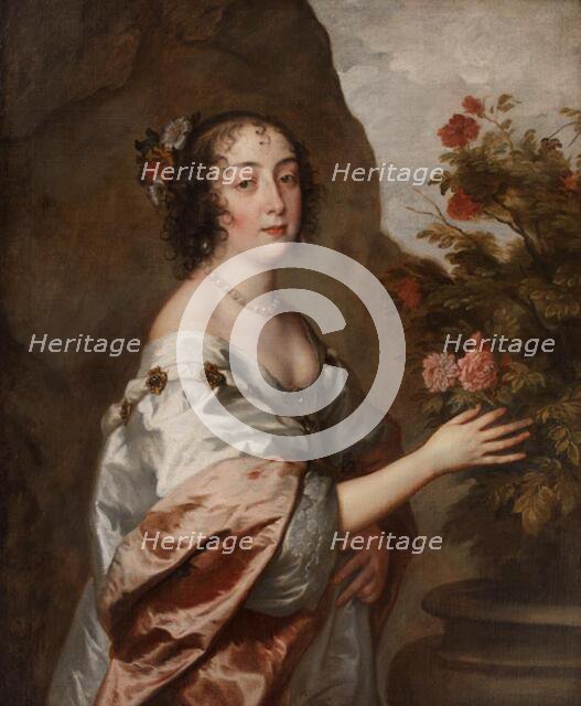 Portrait of a Lady, 1638-1640. Creators: Studio of Sir Peter Lely, Anthony van Dyck.