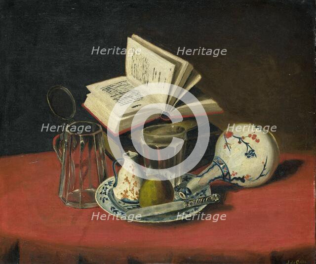 Still Life, 1860. Creator: J de Clercq.