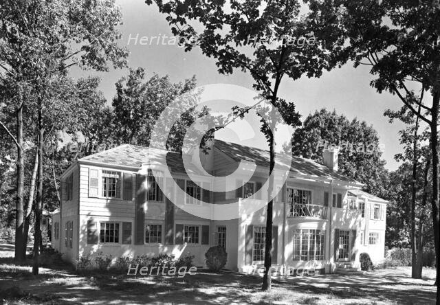 Ralph J. Cordiner, residence on White Oak Rd., Fairfield, Connecticut, 1939. Creator: Gottscho-Schleisner, Inc.