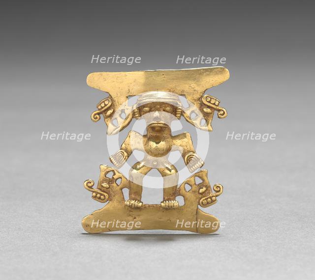 Figurine Pendant, c. 700-1550. Creator: Unknown.
