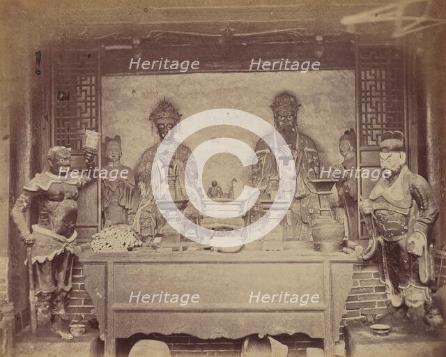 Head Quarter House, First Division, Pehtang, China, 1860. Creator: Felice Beato.