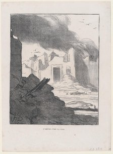 L'Empire c'est la Paix, 1870. Creator: Honore Daumier.