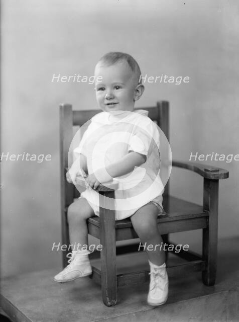 Redmond, John G. Baby - Portrait, 1933. Creator: Harris & Ewing.