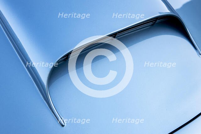 Air intake of a 1961 Aston Martin DB4 GT SWB lightweight. Creator: Unknown.