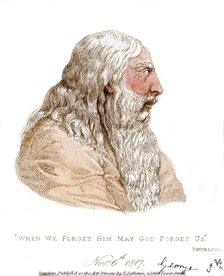 'When we forget him may god forget us', 6th November 1817.  Artist: T Sotheran