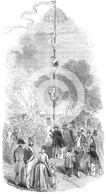 The Mat de Cocagne, 1845. Creator: Unknown.