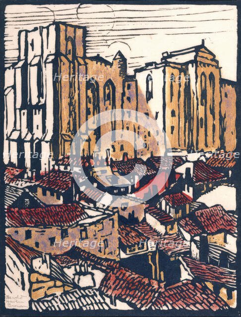 Avignon-Pope's Palace, c1900-1932. Creator: Harold Haven Brown.