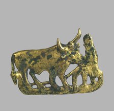 Belt buckle, 5th-4th century BC. Artist: Scythian Art  