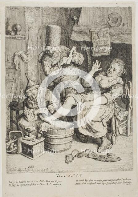 The Cupper (Kopster), 1695. Creator: Cornelis Dusart.