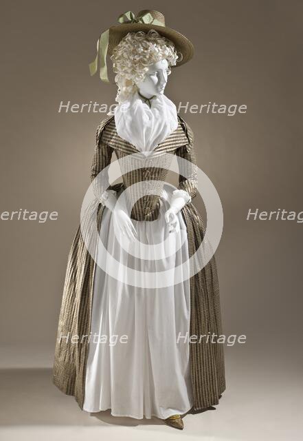 Woman’s redingote, Europe, c.1790. Creator: Unknown.
