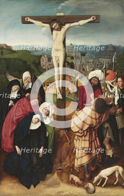The Crucifixion, 1475. Creator: Gerard David.