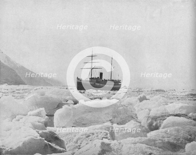 'Steamer "Queen", Glacier Bay, Alaska', c1897. Creator: Unknown.