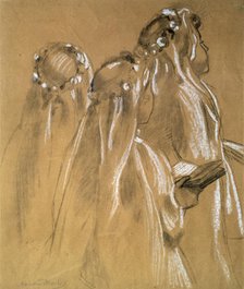 'Girls with the Garlands', 1905-1906.  Artist: Maurice Denis