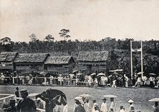 Kuching, Sarawak: view of the racecourse, c1900. Creator: Unknown.