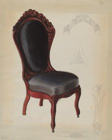 Balter Chair, 1936. Creator: Beverly Chichester.