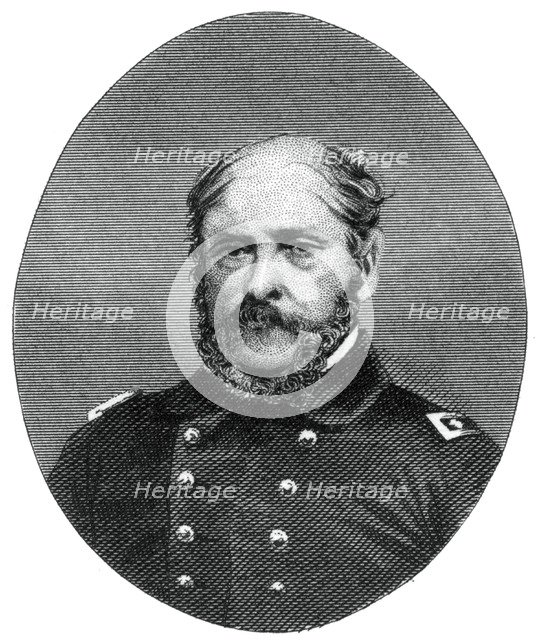 Rear Admiral John Ancrum Winslow, United States Navy, 1862-1867.Artist: J Rogers