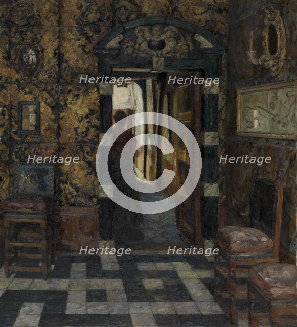 Interior, c1910-1940s. Creator: Felix Gogo.