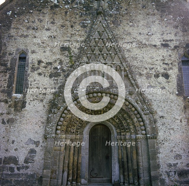 West doorway of Clonfert Cathedral, 12th century. Artist: Unknown