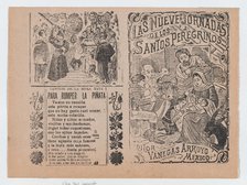 Two advertisments printed on the same sheet for materials published by Vanegas Ar..., ca. 1900-1910. Creator: José Guadalupe Posada.