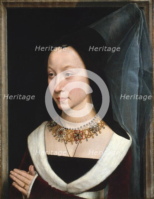 Maria Portinari (Maria Maddalena Baroncelli, born 1456), ca. 1470.  Creator: Hans Memling.