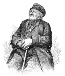John Gilliatt, of Brigg, Lincolnshire, above one hundred years old, 1864. Creator: Unknown.