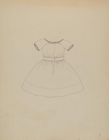 Boy's Dress, 1935/1942. Creator: Mae A. Clarke.