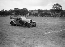 Bugatti Type 40 taking part in the Bugatti Owners Club gymkhana, 5 July 1931. Artist: Bill Brunell.