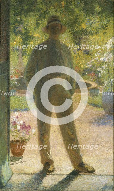 Jacques Martin-Ferrieres in Marquayrol, 1910. Creator: Henri Martin.