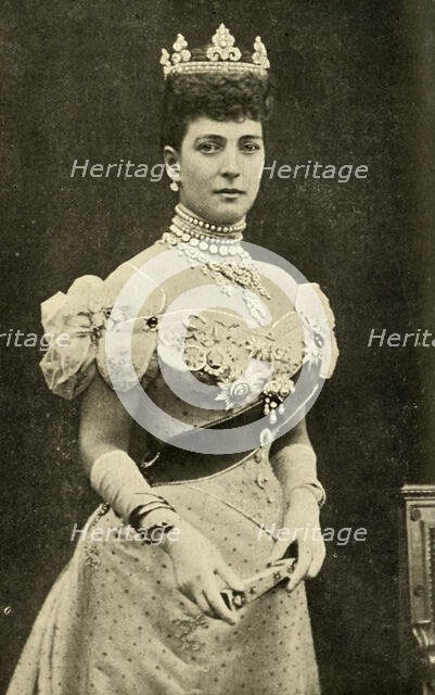 'Her Majesty Queen Alexandra', 1902. Creator: Gunn & Stuart.