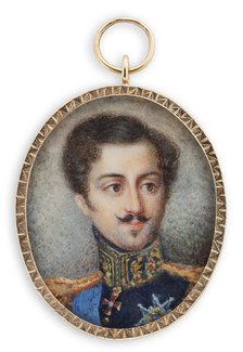 King Oscar I, c1830-1840. Creator: Johan Way.