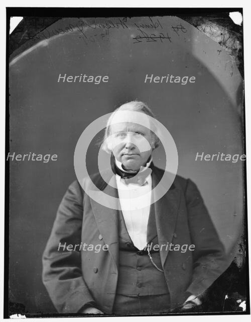 Henry Wilson of Massachussetts, between 1860 and 1875. Creator: Unknown.