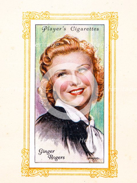 Ginger Rogers, 1934. Artist: Unknown.