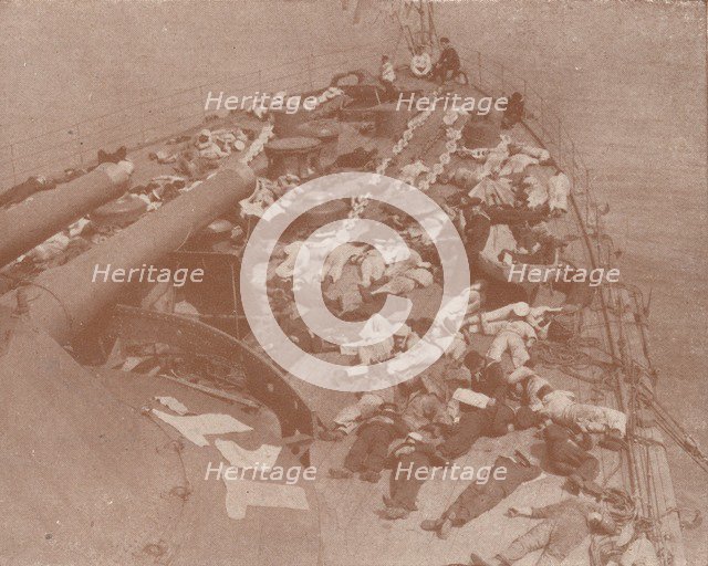 An afternoon nap, c1918 (1919). Artist: Underwood & Underwood.