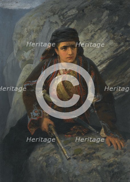 The lookout, 1876. Artist: Polenov, Vasili Dmitrievich (1844-1927)