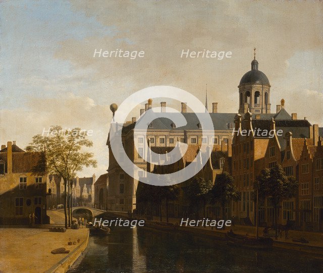 View of the Ratshuis in Amsterdam, 1670.