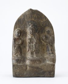 Buddhist tablet, Period of Division, Dated 536 CE. Creator: Unknown.