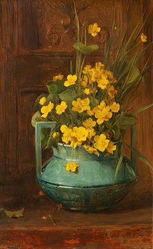 Marsh Marigolds, 1878. Creator: George Reid.