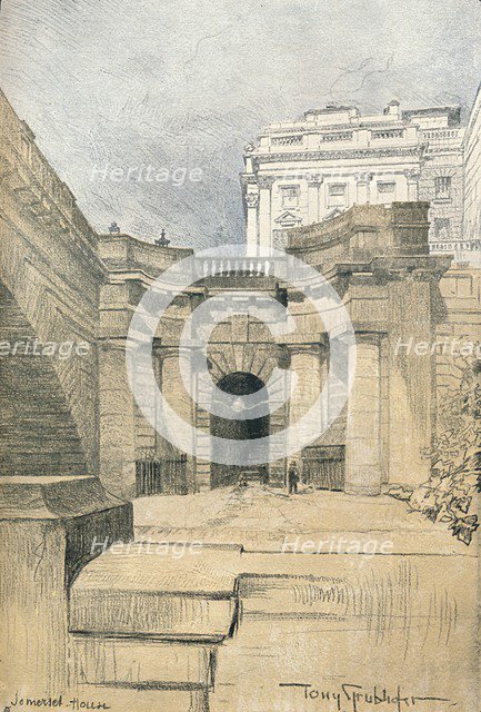 'Somerset House', c1902. Artist: Tony Grubhofer.