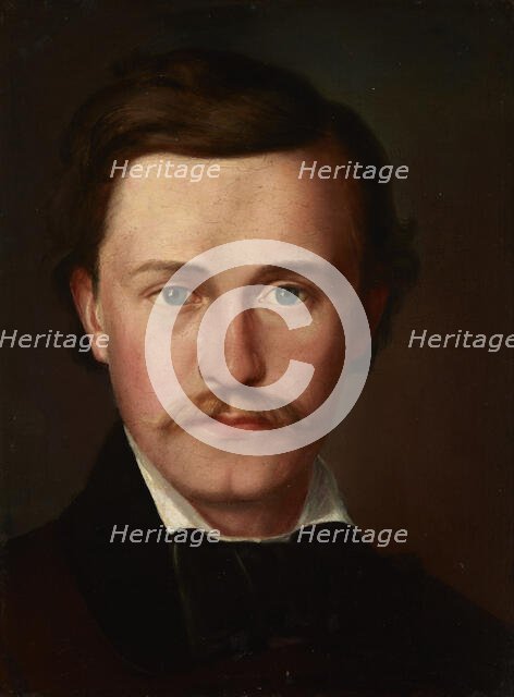 Portrait of Prof. Franciszek Preizendanc, c1850. Creator: Andrzej Bronislaw Grabowski.