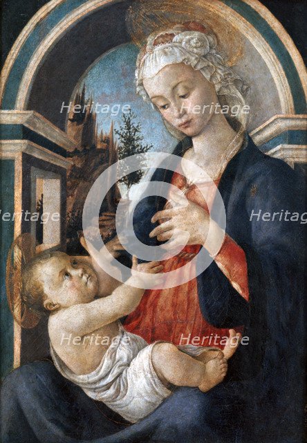 Virgin and Child', c1444-1510. Artist: Sandro Botticelli